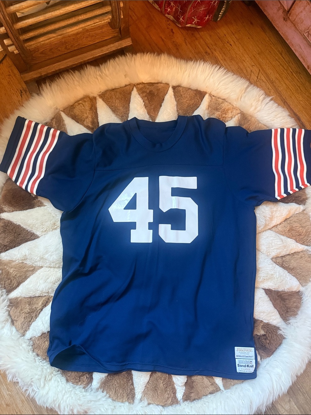 Vintage Chicago Bears No. 45 Holt jersey by Sand-Knit XL Made in USA